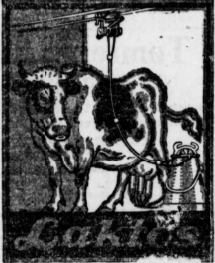 Næstved Tidende, 11-5-1922 - laktos