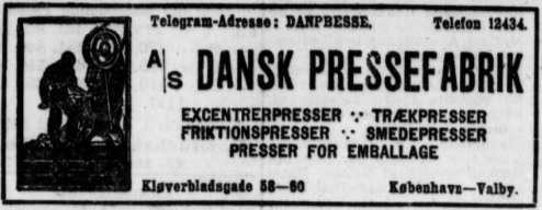 Den til Forsendelse med de Kongelige Brevposter privilegerede Berlingske Politiske og Avertissementstidende, 1-8-1919